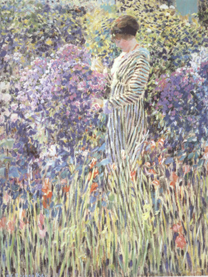 Woman in a Garden (nn02)